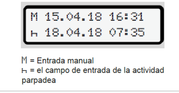 tacografo entrada manual 5